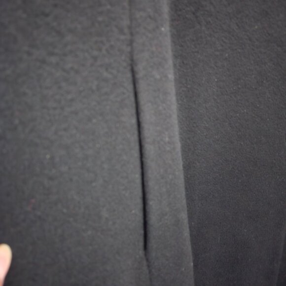 DONATED: Denise Originals Black Women's Coat -100% Pure Chinese Cashmere - Picture 9 of 16